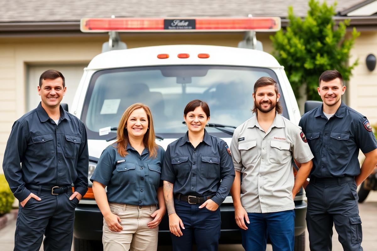 Garage Door Danville team of professional technicians