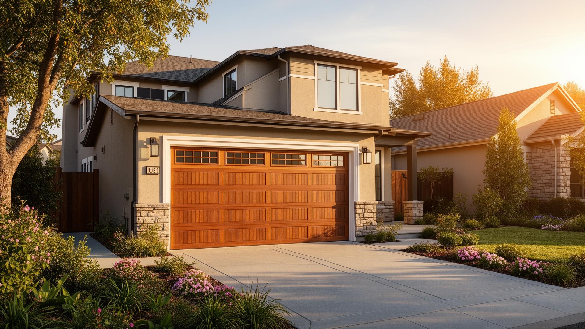 Professional garage door installation in Danville, CA home